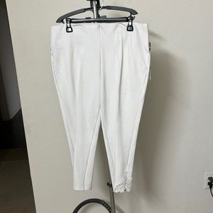 white leggings